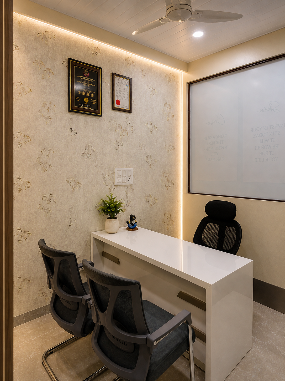 Doctor's consultation cabin